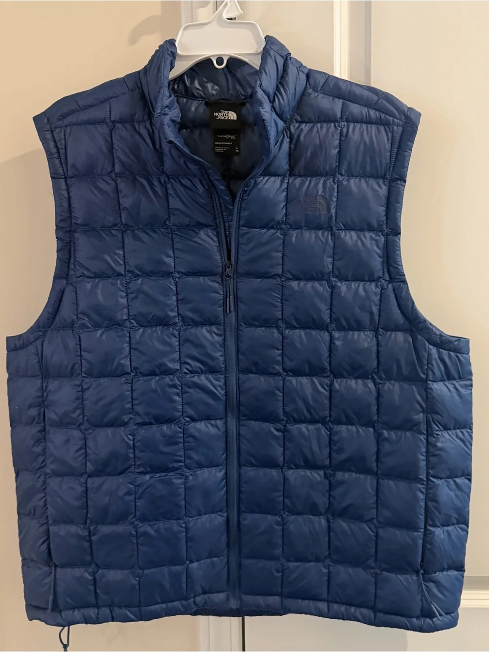 The North Face Men’s Blue Quilted Down Vest Size XL